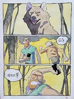 Merwan - 1 Original colour page - Metal Hurlant - e-Balade - 2021 | Catawiki