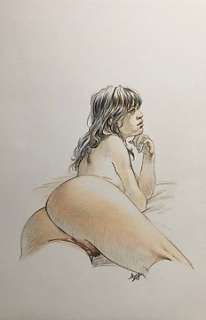 Jula, Andrea - 1 Original colour drawing - Druuna | Catawiki