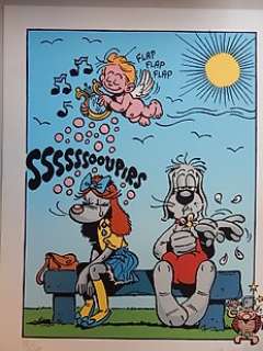 Gotlib, Marcel - 1 Silkscreen - Gai-Luron - 1997 | Catawiki