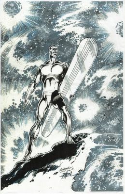 Joe Rubinstein | Silver Surfer #1 Recreation | Joe Rubinstein