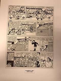 Geerts, Paul / Studio Vandersteen - 1 Original page - Suske en Wiske 225 - De Goalgetter - 1990 | Catawiki