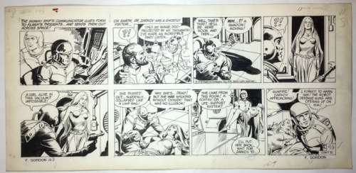 Barry, Dan | Original comic art page  - Flash Gordon  - (1978) | Catawiki