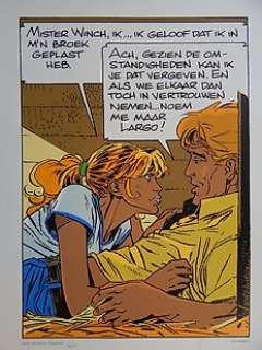 Francq, Philippe - 1 Silkscreen - Largo Winch - 2001 | Catawiki