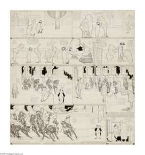 Winsor McCay - Little Nemo in Slumberland (Featuring the First Appearance of Flip) Partial Sunday Comic Strip -