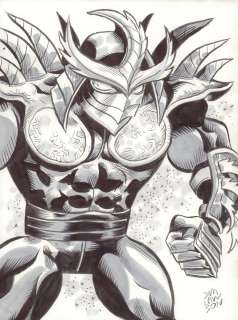 Jim Lawson - Shredder From the Teenage Mutant Ninja Turtles Commission - Signed