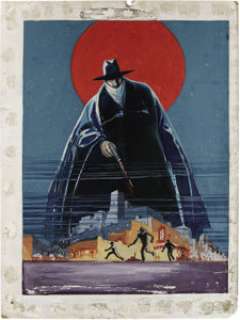 Charles Coll - The Shadow Annual Pulp Cover Original Art (Street & Smith, 1947). The Master of Darkness, the - | Heritage