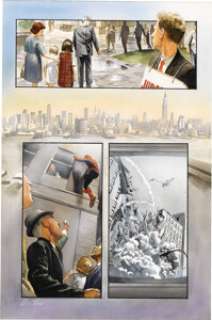 Alex Ross - Marvels #3, page 9 Original Art (Marvel, 1994). In the third issue of Kurt Busiek and Alex Ross‘ superb -