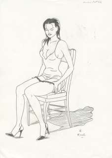 Minus (Walter) | Illustration Ã  la mine de plomb représentant… | Millon