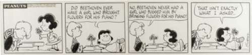Charles Schulz - Peanuts Daily Comic Strip Original Art, dated 6-30-71 (United Features Syndicate, 1971).  - | Heritage