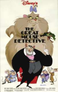 Paul Wenzel - "The Great Mouse Detective" Poster Concept Illustration Original Art (Disney, 1986). -