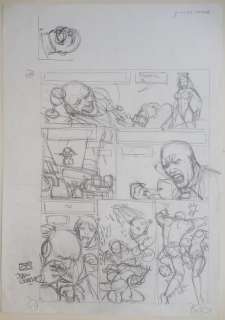 Giménez, Juan | Original page  - Preliminary pencil page  - Métabarons  - Sans Nom, le dernier des Métabarons | Catawiki