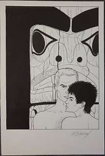 Renaud - 1 Original drawing - Santiag - 1992 | Catawiki