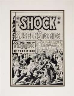Wally Wood Shock SuspenStories #2 Cover Original Art (EC, 1952). This classic EC cover illustrates the - | Heritage