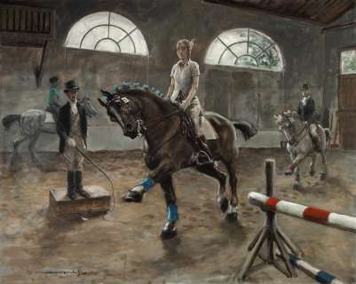 Buzzelli Guido - "Dressage", 1988 | Urania Casa d’Aste