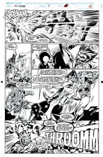 New Warriors Original Art For Sale | ComicArtTracker