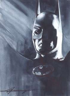 Daniel Azconegui Original drawing - Daniel Azconegui - Batman - Hand Signed | Catawiki