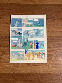 Cuvelier, Paul - 1 Mise en couleur originale - Corentin T3 - Corentin chez les peaux-rouges - 1950 | Catawiki