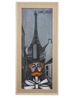 Prof. Volker Schönwart Canard Carnet, Studie zum Pariser Paravent - Der Eiffelturm - 105 x 41 cm - (2017/2023) | Catawiki