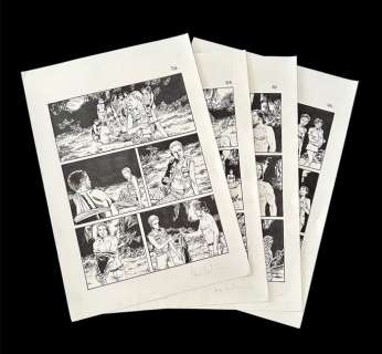 Raimondo, Luca - 4 Original page - Dampyr - # 207 "Il tempio nella giungla" - 2017 | Catawiki