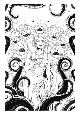 Luana Vecchio | Minky Woodcock: The Girl Called Cthulu - #4 Variant Cover | Kinetic Collectibles