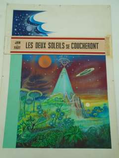 Brantonne, René - 1 Original cover - Les Deux soleils se coucheront - 1970