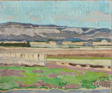 Jijé | Provence, huile sur toile montée sur chÃ¢ssis… | Millon