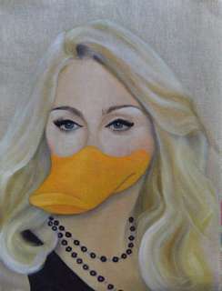 Caterina Lemma(Katy) - original artwork - Madonna Daisy Duck | Catawiki