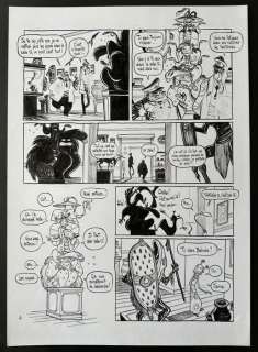 Pedrosa, Cyril - 1 Original page - Brigade fantôme T1 - Ribambelle pour une poubelle - 2007 | Catawiki