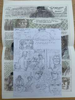 Hermann - 1 Original preliminary page - Duke T6 - Au delà de la piste - 2021 | Catawiki