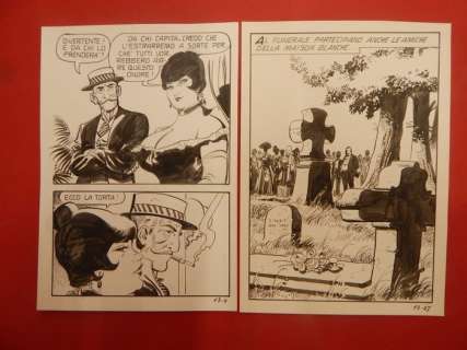 Leone Frollo - 2 Original page - Casino #13 - "La millesima volta" - 1986 | Catawiki