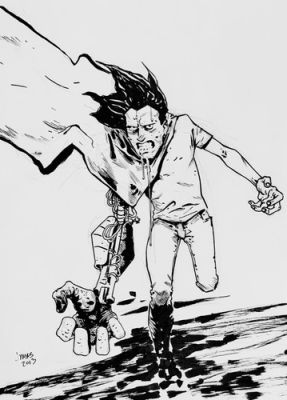 Akira: Tetsuo - 8x12 Hand-Drawn Original Art by Comic Pro Jonnie Christmas w/COA | eBay US (Buy It Now)