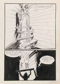 Manara, Milo - 1 Original page - Jolanda de Almaviva - (1970’s) | Catawiki