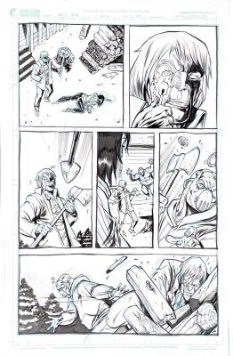 Tim Seeley | Tim Seeley - HACK / SLASH - EW Page #10 | Panel Punk Comics Originals