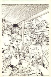 Dan Fraga - Youngblood #3 Cover - Action At Zoo - 2017 Signed