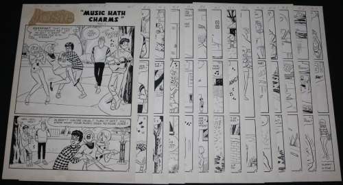 Dan Decarlo, Rudy Lapick - She‘s Josie #12 Complete Fourteen Page Story - La - ‘Music Hath Charms‘ - 1965