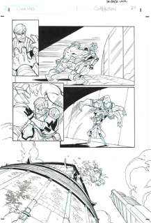 Dan Parsons, Scott Hepburn - Star Wars the Clone Wars #1 P.20 - Obi-Wan Kenobi Action - 2008