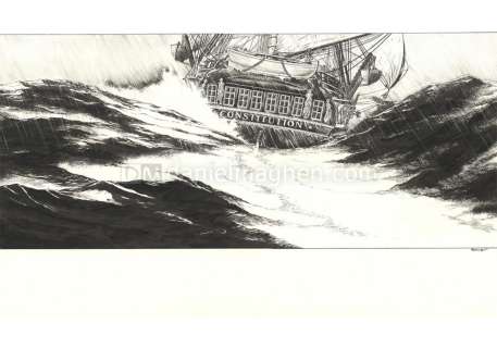 Franck Bonnet - USS Constitution, Gros grain pour l‘USS Cons