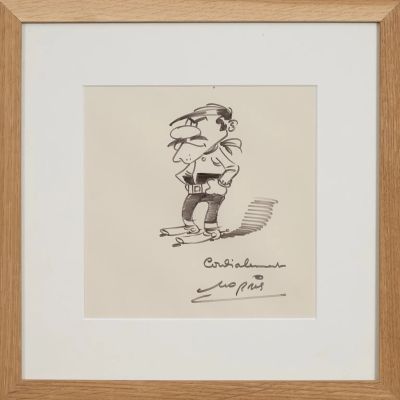 Lot 108 - Morris (1923-2001) Joe Dalton circa 1970 Feutre sur papier signé et… | Fauve Paris