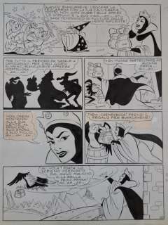 Carpi, Giovan Battista - 1 Original page - I Sette Nani e l’Eroica Antivigilia - 1962 | Catawiki