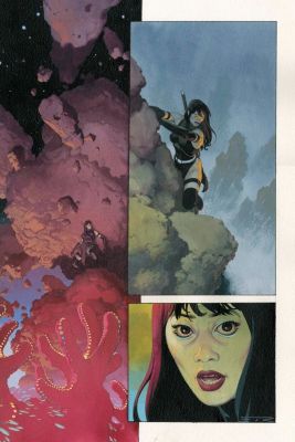 Sai interdimensional rivals #2 painted interior page 1 | DiTullio Art Collective