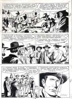 Ticci, Giovanni - 1 Original page - Tex | Catawiki