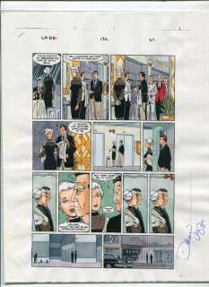 Daniel Vozzo - Legends of the Dark Knight #132 P.21 Color Guide Art - 2000 Signed