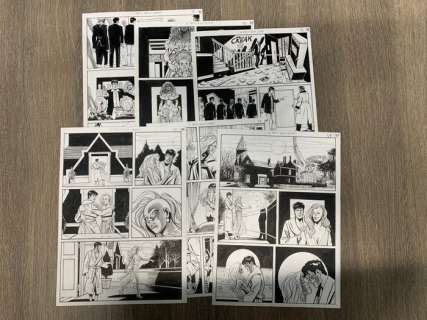 Montanari, Grassani - 6 Original page - Dylan Dog - Il Posto Delle Ombre | Catawiki