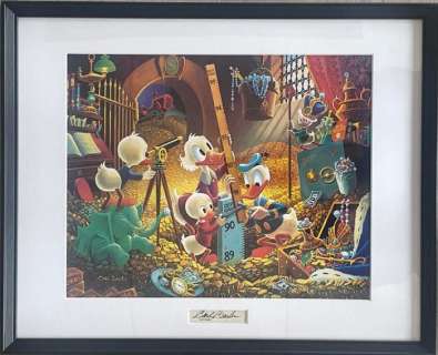 Carl Barks - An Embarrassment of Riches - Top image! | Catawiki