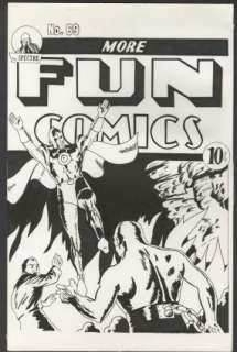 Larry Jones - MORE FUN COMICS #69 Recreation Art