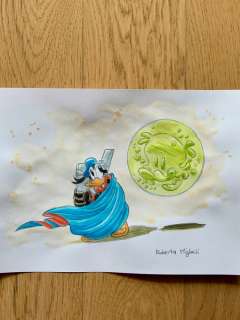 Roberta Migheli - 1 Original drawing - Donald Duck - Pk new adventures - 2004 | Catawiki