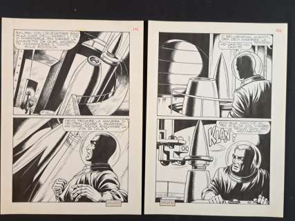 Magnus & Bunker - 2 Original page - Kriminal - "Lola Vive" | Catawiki