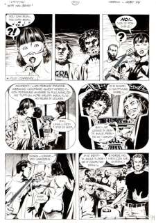 Dotti, Maurizio - 5 Original page - Dampyr #15 - "Nato nella palude" - 2001 | Catawiki