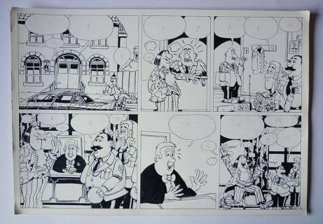Straatman, Ruud | 7 Original pages  - (1980 / 1990) | Catawiki