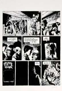 Bonhomme, Mathieu | Le marquis d’Anaon Encre de chine pour la planche 36 | Coutau Bégarie